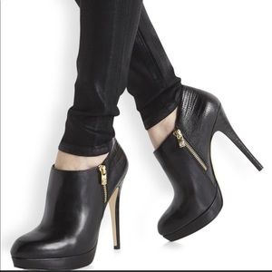 Michael Kors Platform Stiletto Ankle Booties, 9.5